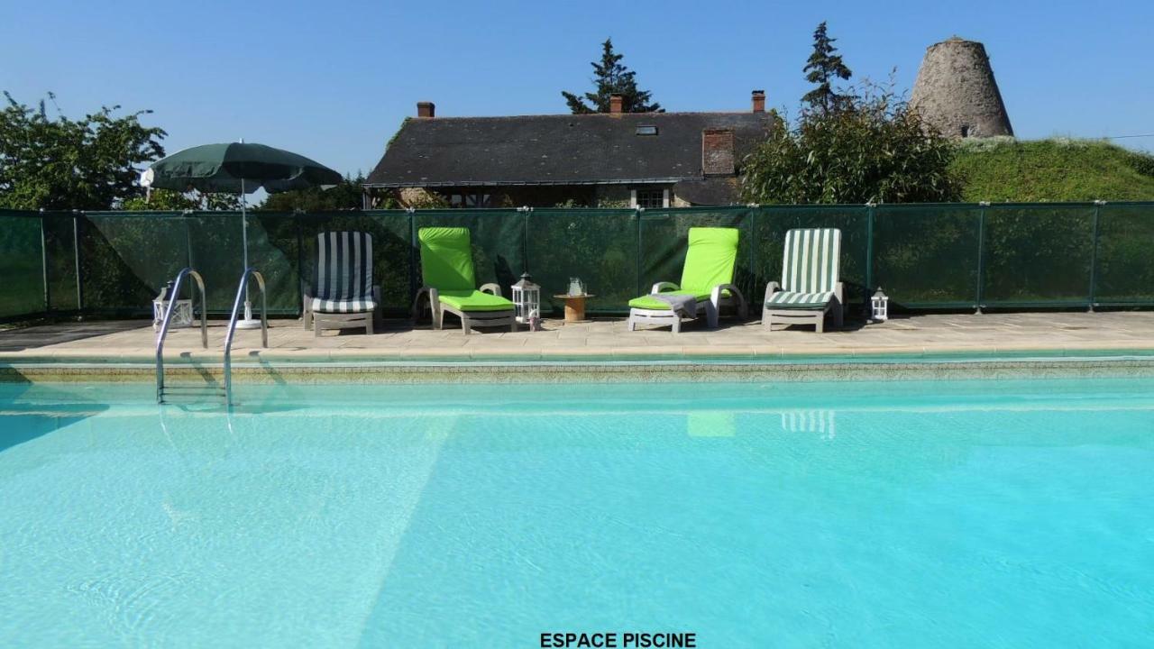 Gite Layon 6 Places Moulin De La Placette Faye-d'Anjou Eksteriør bilde